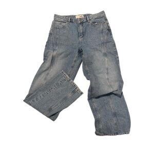 Mika Relaxed Straight Twisted Seam Jeans